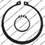 Anel elástico retenção eixo Anel elástico retenção eixo